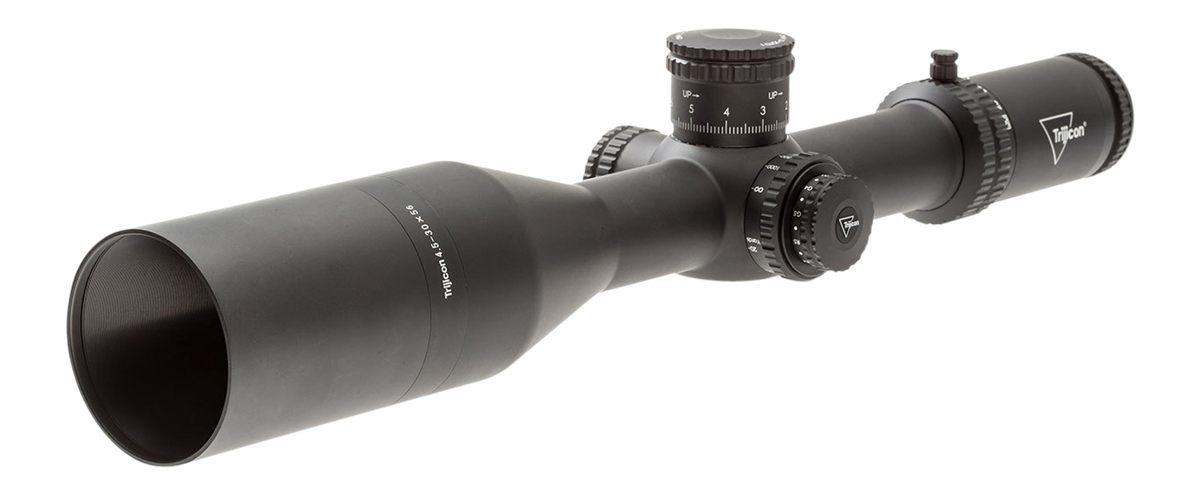 TRIJICON TENMILE 4.5-30X56 FFP MRAD view 2