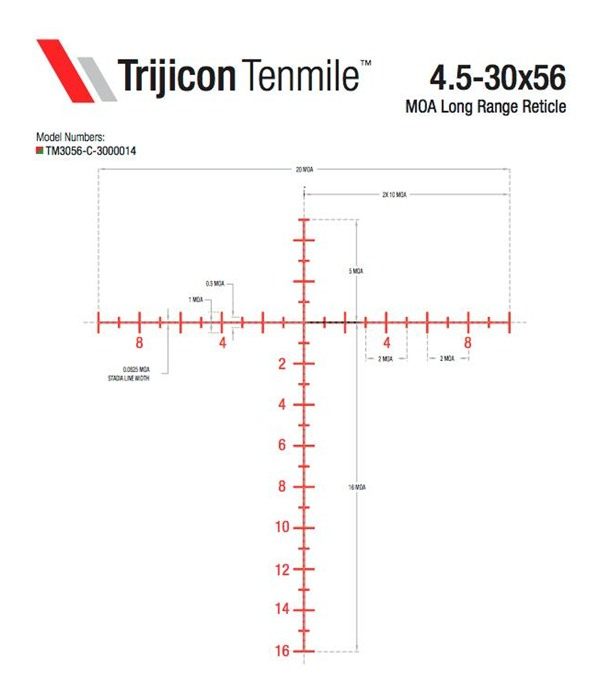 TRIJICON TENMILE 4.5-30X56 SFP MOA view 3