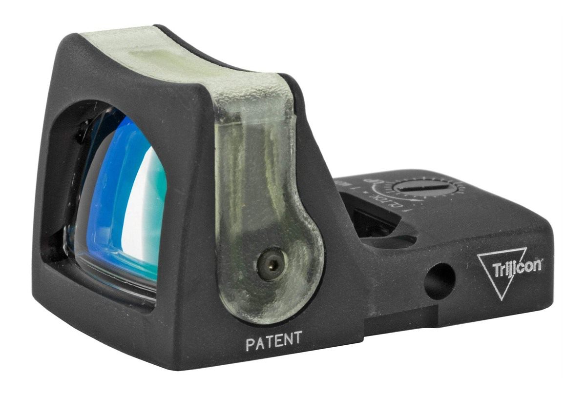 Trijicon RMR Dual Illuminated Reflex Sight, 9 MOA Amber Dot, No Mount, Blac