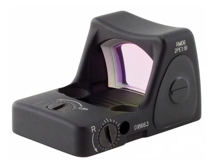Trijicon 700672 RMR Type 2 Matte Black 1 x 0.87in x 0.63in 3.25 MOA Red Dot view 2