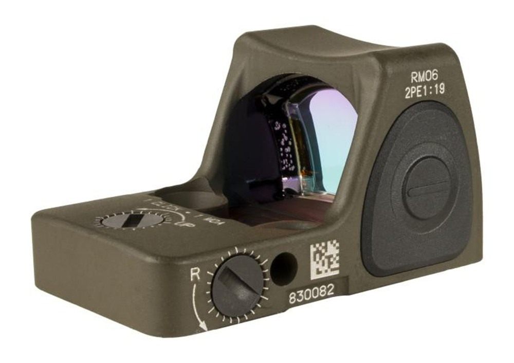 Trijicon RMR Type 2 Red Dot Sight 3.25 MOA OD Green view 2