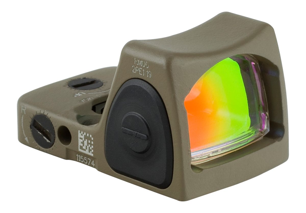 Trijicon RM06-C-700696 RMR Type 2 3.25 MOA Adjustable LED Red Dot Sight wit