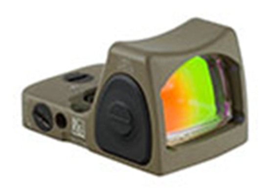 TRIJICON RMR T2 6.5 MOA RED DOT ADJ LED CK FDE view 2