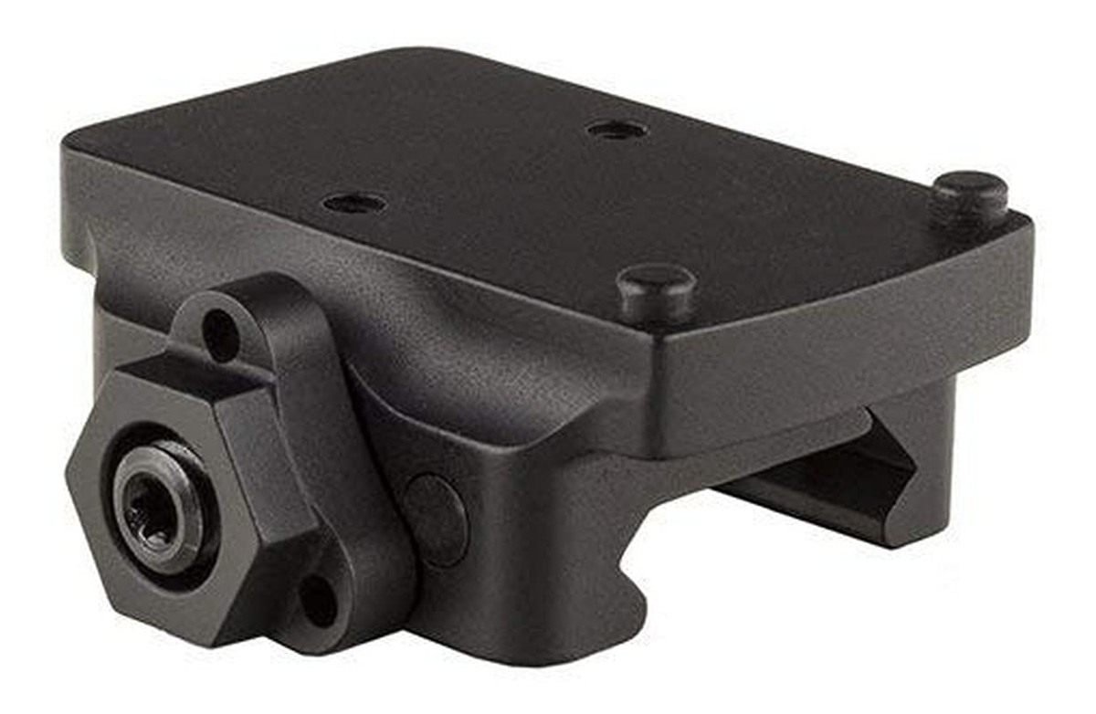 Trijicon AC32077 RMR Pistol Mount, Low Weaver Quick Release, Black