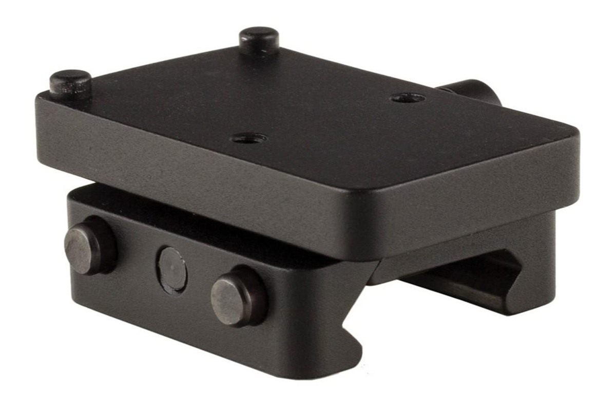 Trijicon AC32077 RMR Pistol Mount, Low Weaver Quick Release, Black view 3