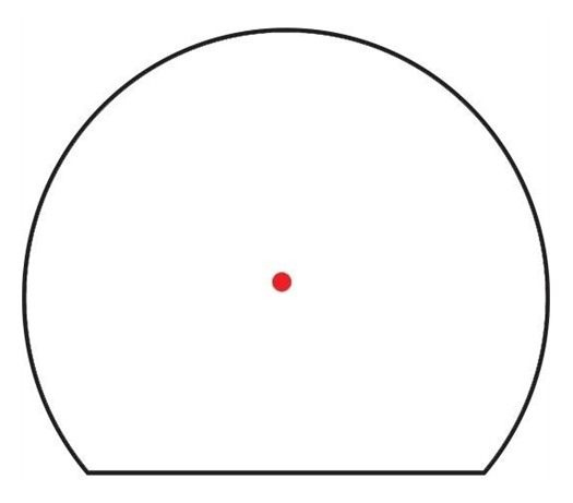 TRIJICON SRO SPECIALIZED REFLEX OPTIC (2.5 MOA ADJUSTABLE LED RED DOT) view 3