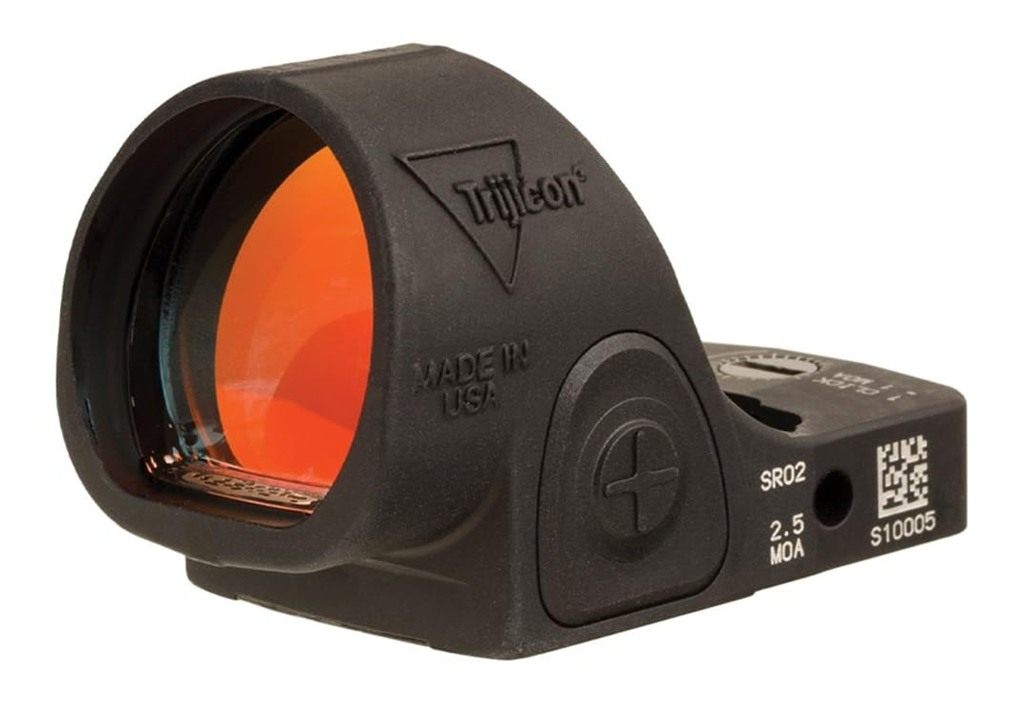 Trijicon SRO Sight Adjustable LED 5.0 MOA Red Dot, Black view 2