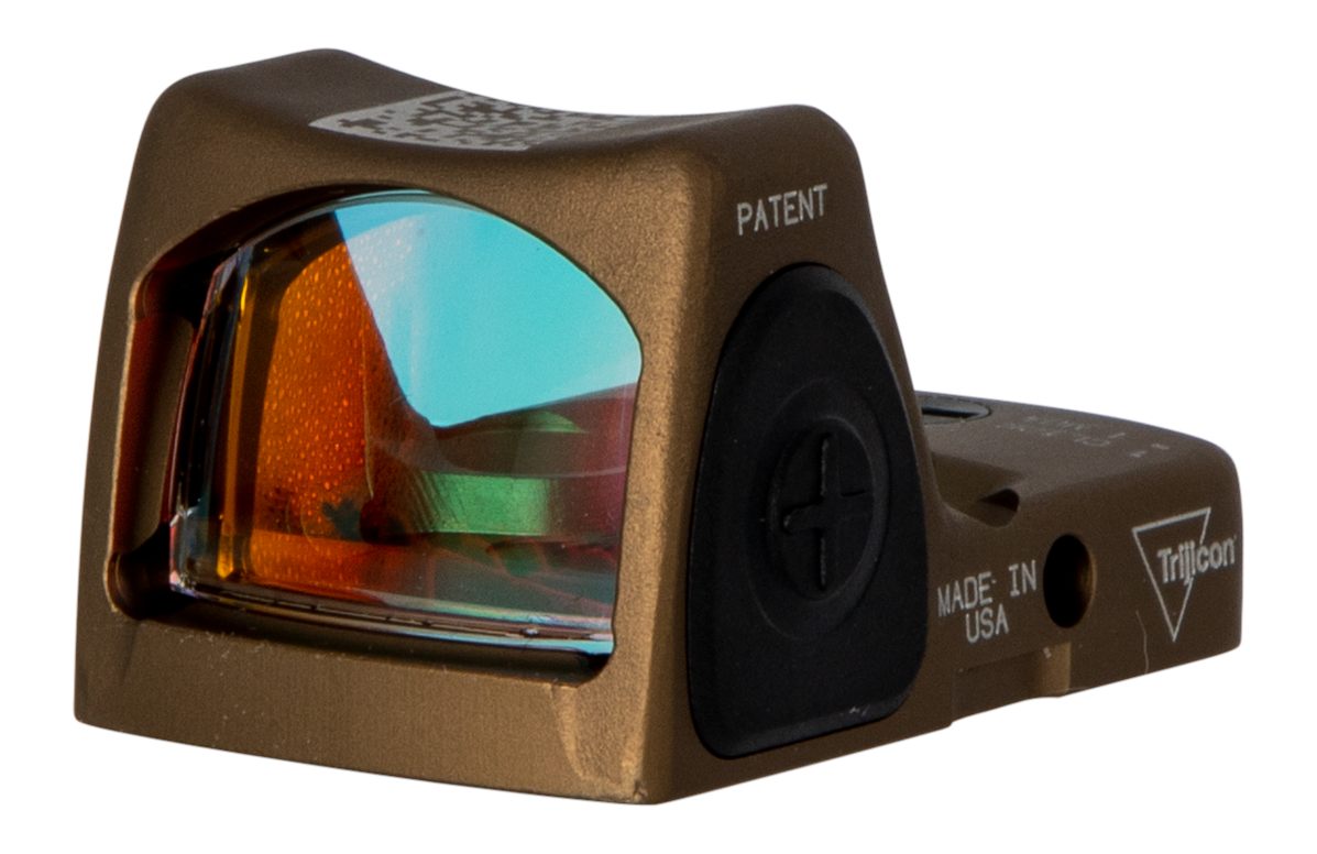 Trijicon 700780 RMR Type 2 Coyote Brown 1 x 0.89in x 0.67in 3.25 MOA Red Do
