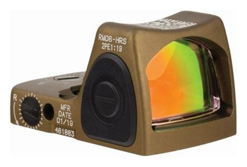 Trijicon 700780 RMR Type 2 Coyote Brown 1 x 0.89in x 0.67in 3.25 MOA Red Do view 2