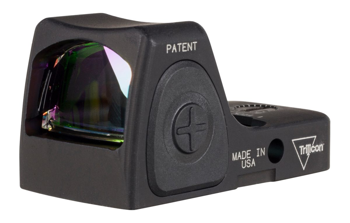 Trijicon RMRcc Sight Adjustable LED Red Dot, 3.25 MOA, Black, 3100001