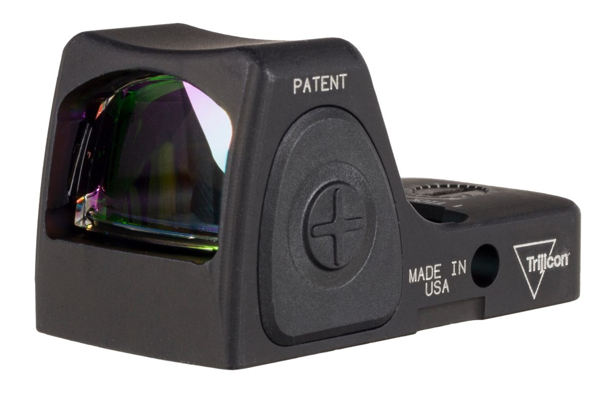 Trijicon RMRcc Sight Adjustable LED Red Dot, 6.5 MOA, Black, 3100002