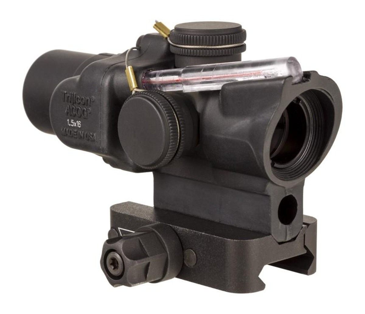 Trijicon Compact ACOG 1.5x16S Rifle Scope w/Rtrtm 9mm PCC Reticle Illuminat view 4