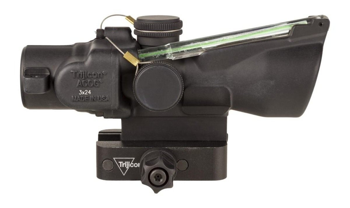 TrijiconInc 3x24 XB Compact ACOG Crossbow Scope Green 400-440+ fps BDR w/ M