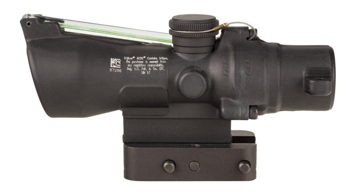 TrijiconInc 3x24 XB Compact ACOG Crossbow Scope Green 400-440+ fps BDR w/ M view 3