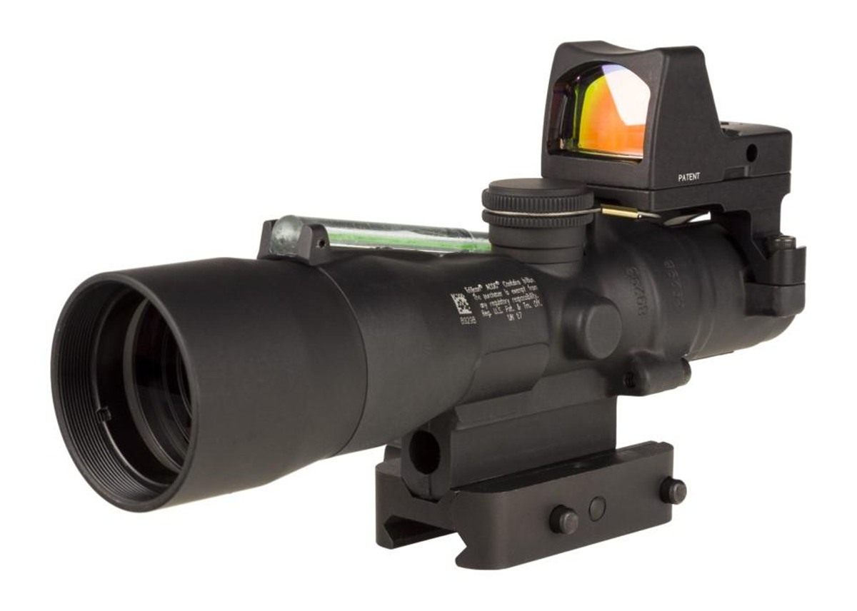 TrijiconInc Compact ACOG 3x30 Rifle Scope Green Horseshoe/Dot 5.56x45mm/62g view 4