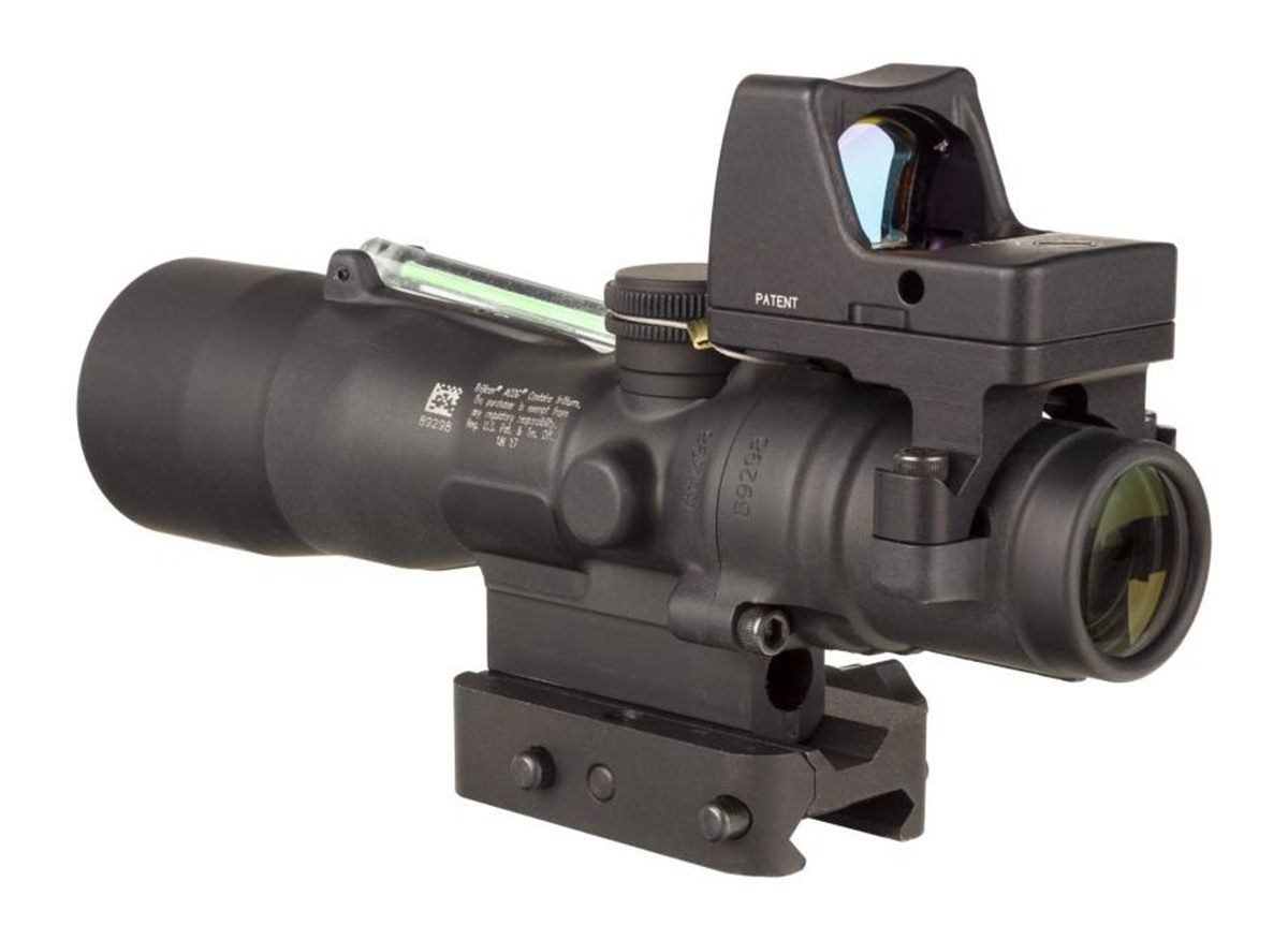 TrijiconInc Compact ACOG 3x30 Rifle Scope Green Horseshoe/Dot 5.56x45mm/62g view 6