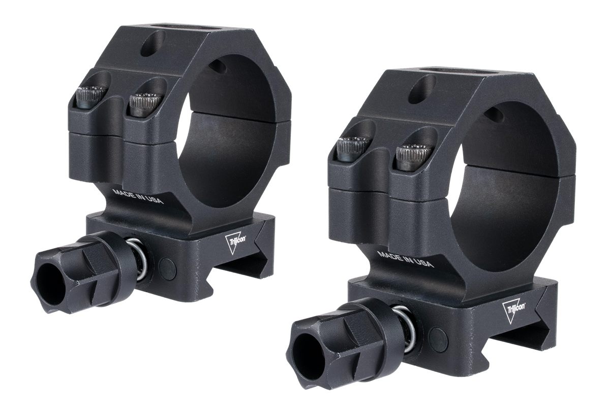 TRIJICON SCOPE RINGS W/QLOC 30MM MED