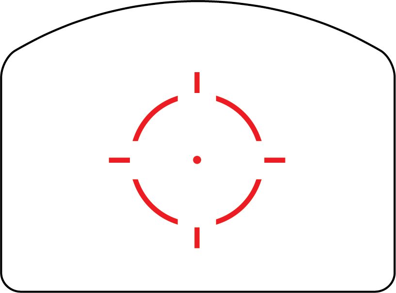 Trijicon 3200001 RMR HD Matte Black 1 x 0.89in x 0.67in 1 MOA Red Dot/55 Ci view 3
