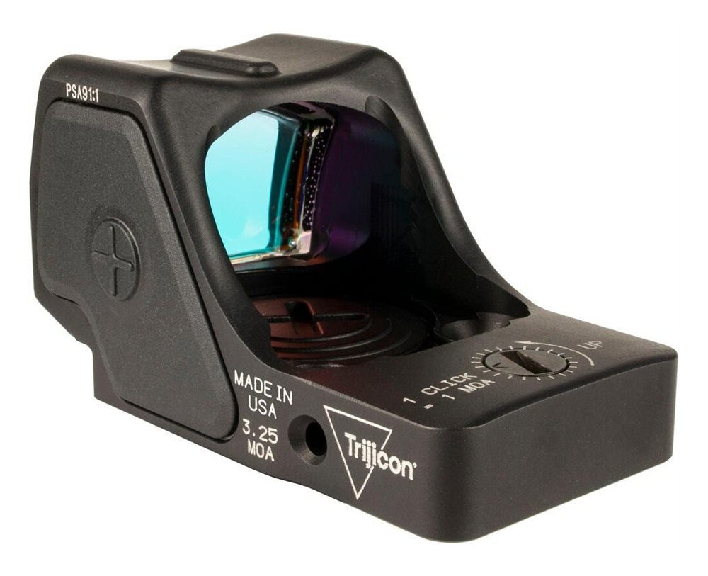 Trijicon 3200002 RMR HD Matte Black 1 x 0.89in x 0.67in 3.25 MOA Red Dot/55 view 3