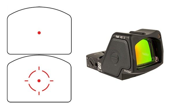 Trijicon 3200002 RMR HD Matte Black 1 x 0.89in x 0.67in 3.25 MOA Red Dot/55 view 6