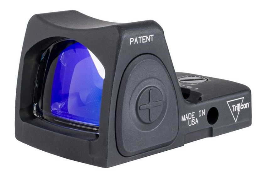 Trijicon RMR Type 2 Reflex Sight 3.25 MOA Green Dot Adjustable LED view 4