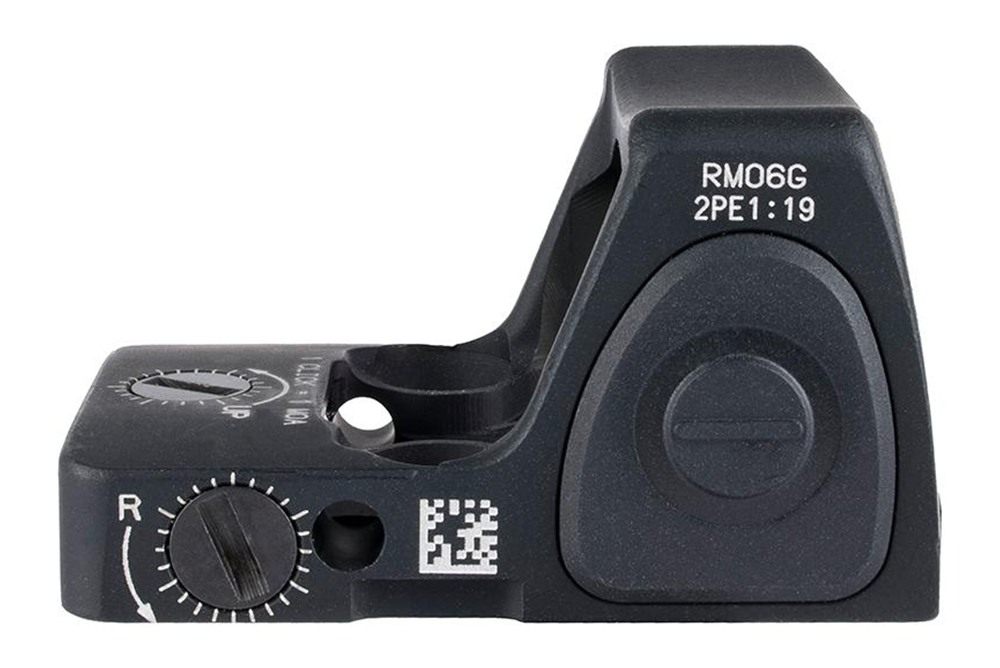 Trijicon RMR Type 2 Reflex Sight 3.25 MOA Green Dot Adjustable LED view 5