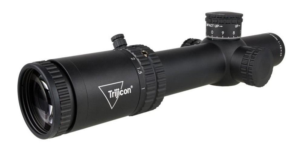 TRIJICON CREDO 1-10X28 FFP MRAD R/G view 4