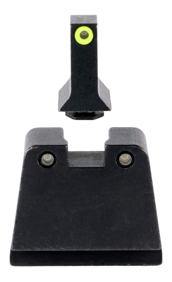 Trijicon GL243C601143 Suppressor/Optic Height Sights Green/Tritium Yellow O