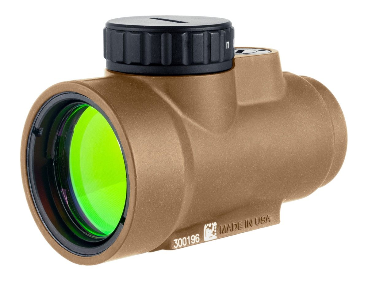 Trijicon MRO SD 1x25 Red Dot Sight w/ Adjustable LED 2.0 MOA Coyote view 2