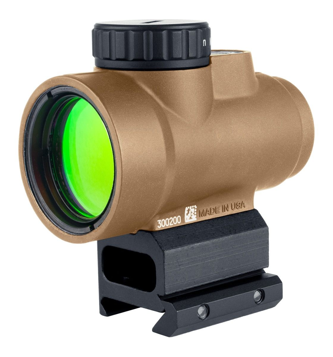 Trijicon 2200327 MRO SD Coyote Tan 1x25mm 2 MOA Red Dot Reticle Full Co-Wit