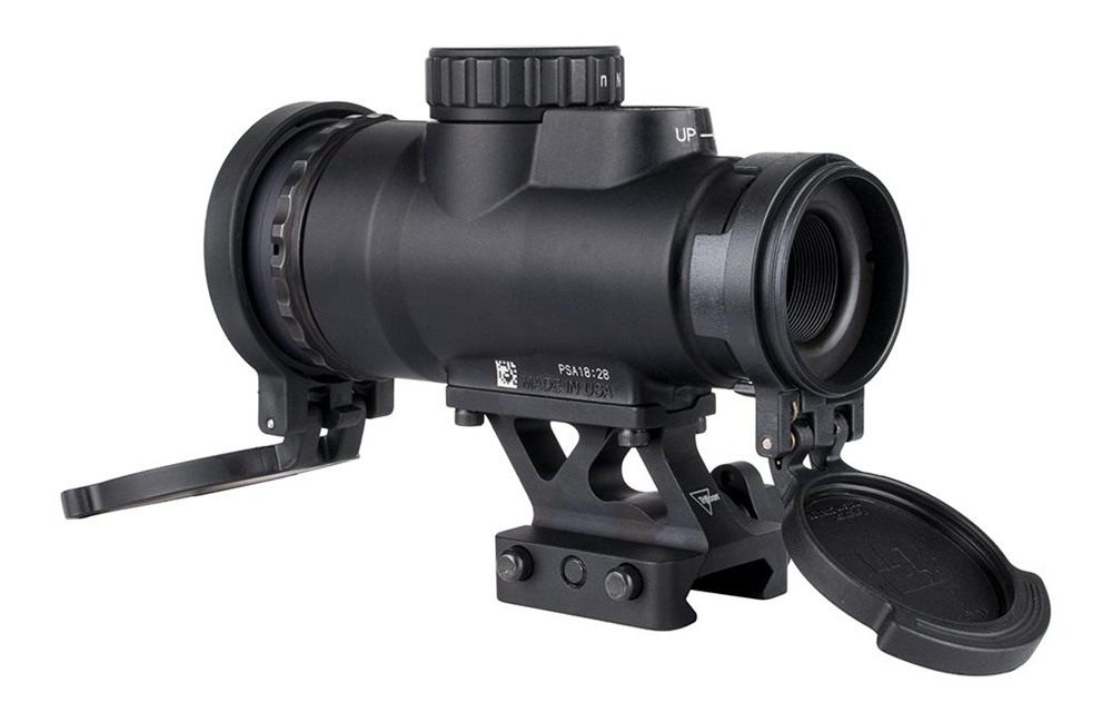 Trijicon 2200354 MRO SD Patrol Black 1x 25mm 2 MOA Red Dot Reticle 1/3 Co-W view 8