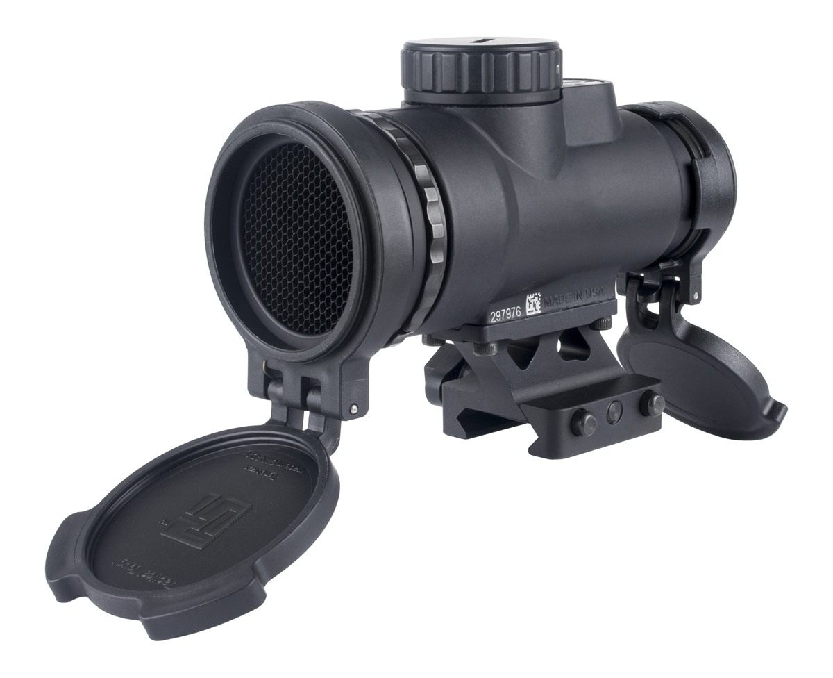Trijicon 2200355 MRO SD Patrol Black 1x 25mm 2 MOA Red Dot Reticle Full Co
