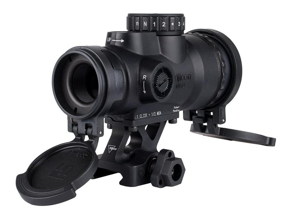 Trijicon 2200355 MRO SD Patrol Black 1x 25mm 2 MOA Red Dot Reticle Full Co view 3