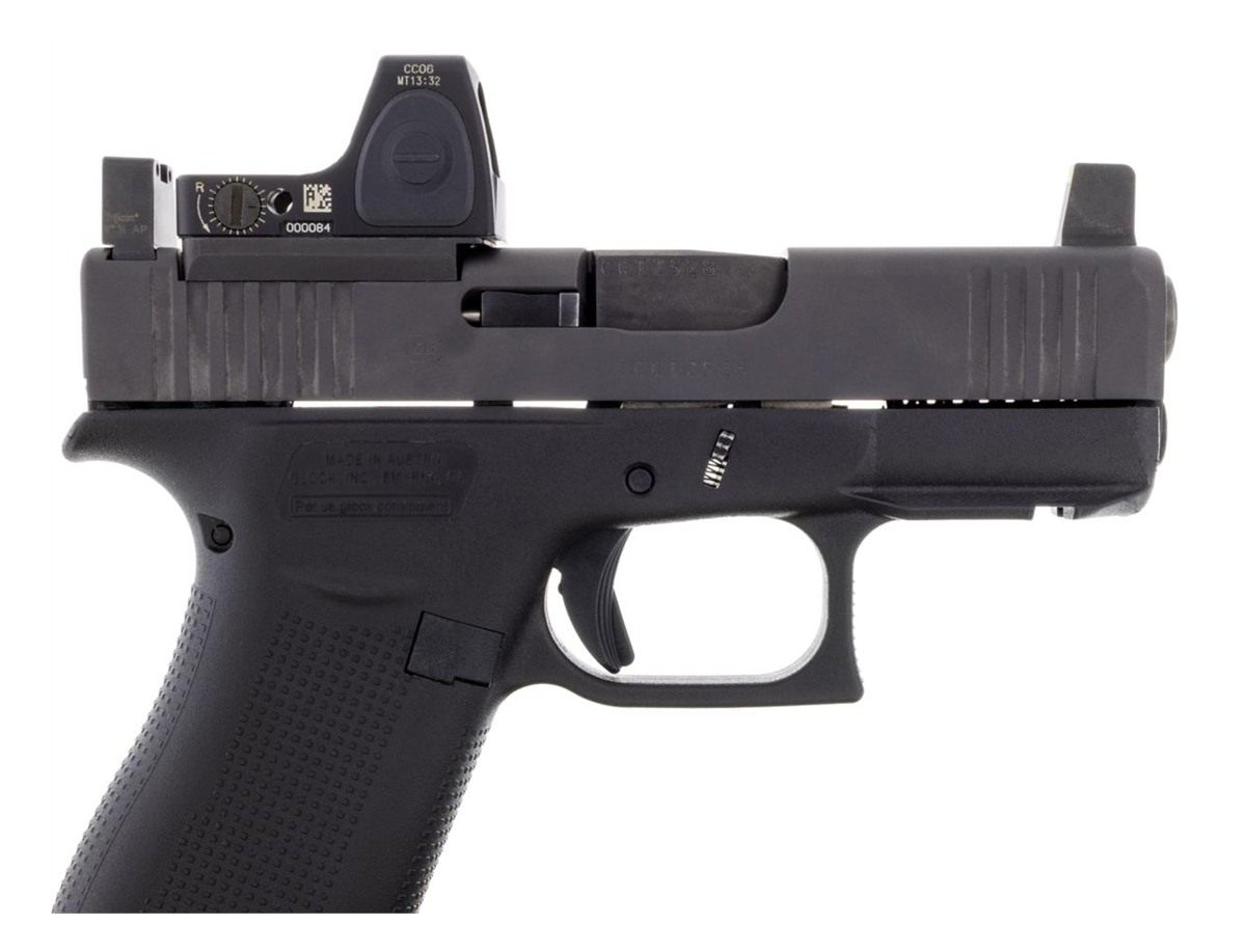 Trijicon AC32126 RMRcc Mount Plate Black 7075 Aluminum Fits Glock 43x/48 view 2