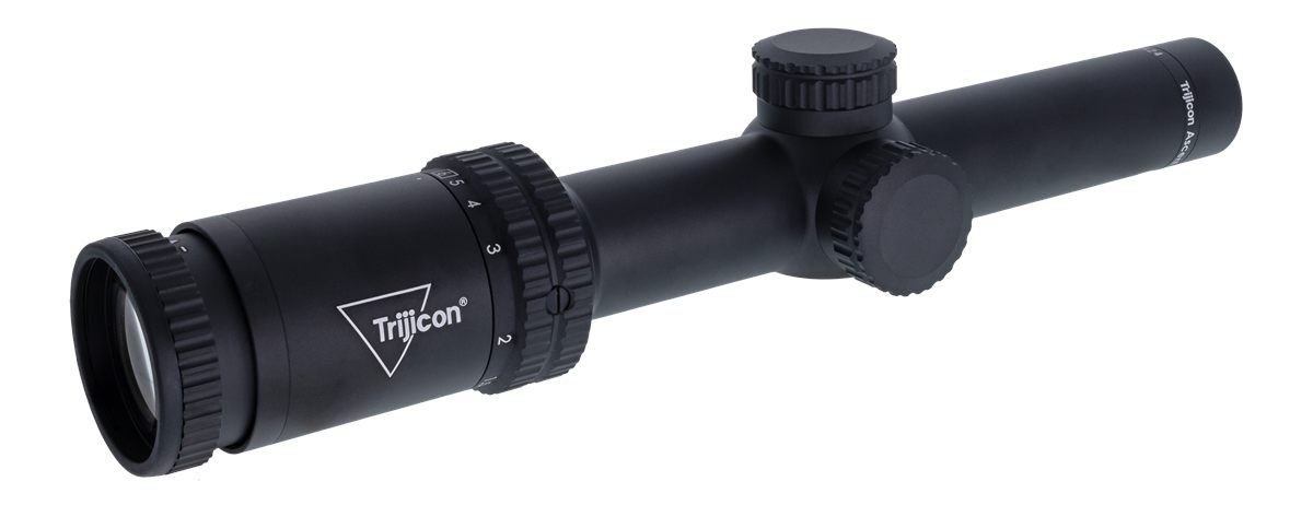 Trijicon 2800003 Ascent Matte Black 1-6x24mm 30mm Tube BDC Target Holds Ret