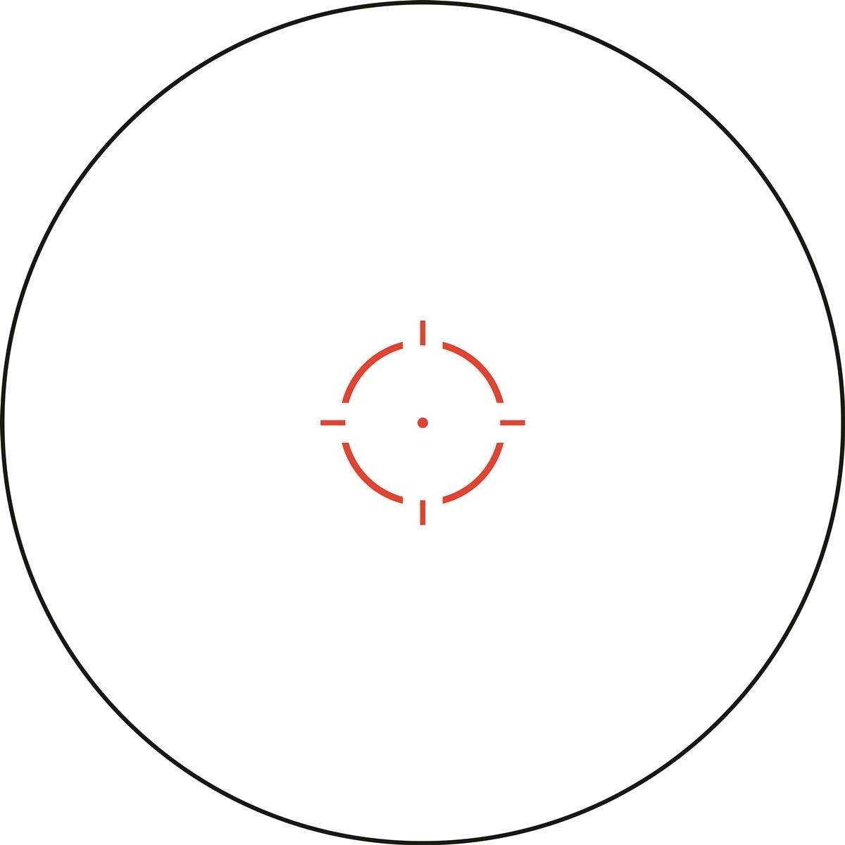 Trijicon MRO HD Patrol Adjust. LED 68 MOA Reticle 2MOA Red Dot Full Co-Wit view 2