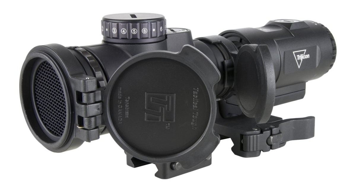 TrijiconInc 2200111 MRO HD Patrol Combo 1x25mm 68 MOA/2 Green Dot Reticle view 4