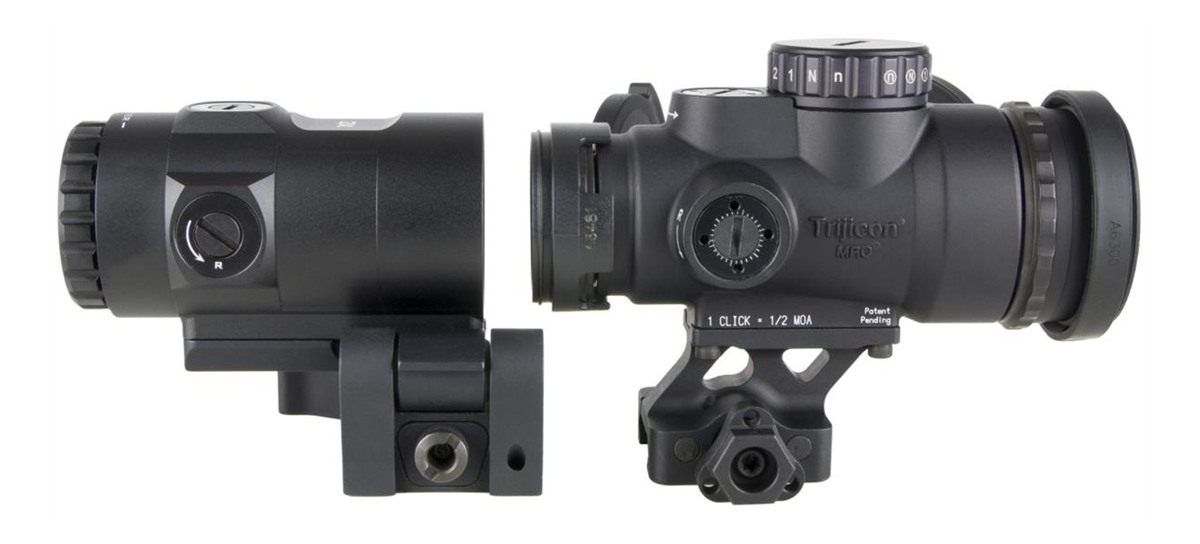TrijiconInc 2200111 MRO HD Patrol Combo 1x25mm 68 MOA/2 Green Dot Reticle view 5