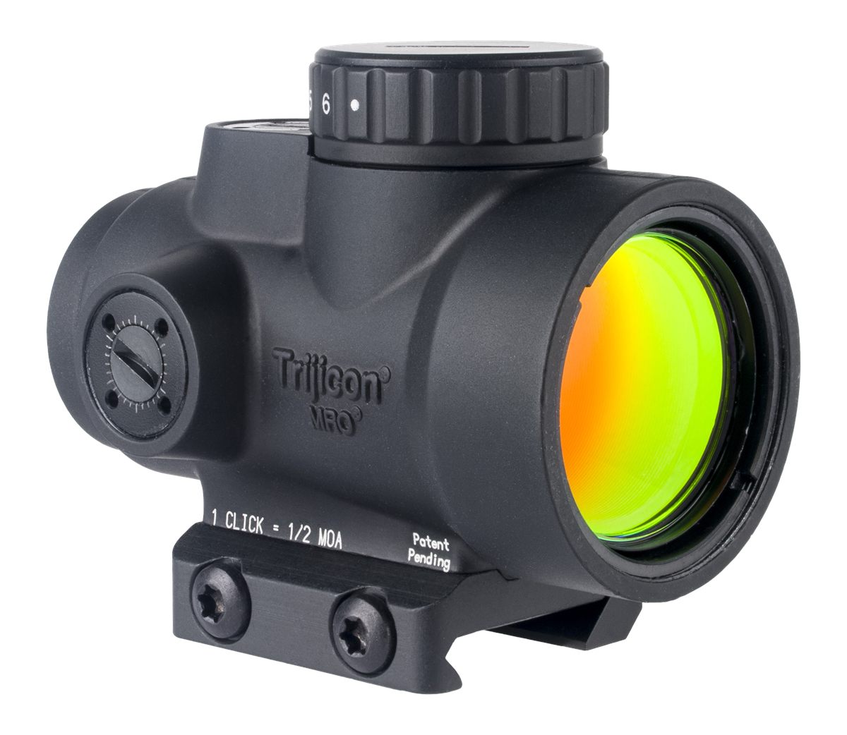 Trijicon 2200331 MRO SD Black 1x25mm 2 MOA Green Dot Reticle Low Mount