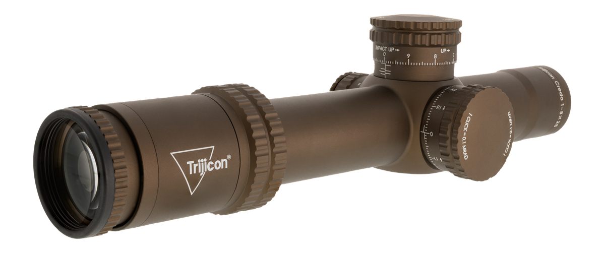 Trijicon Credo Riflescope Coy 1-8x28 Red/grn Mrad Seg