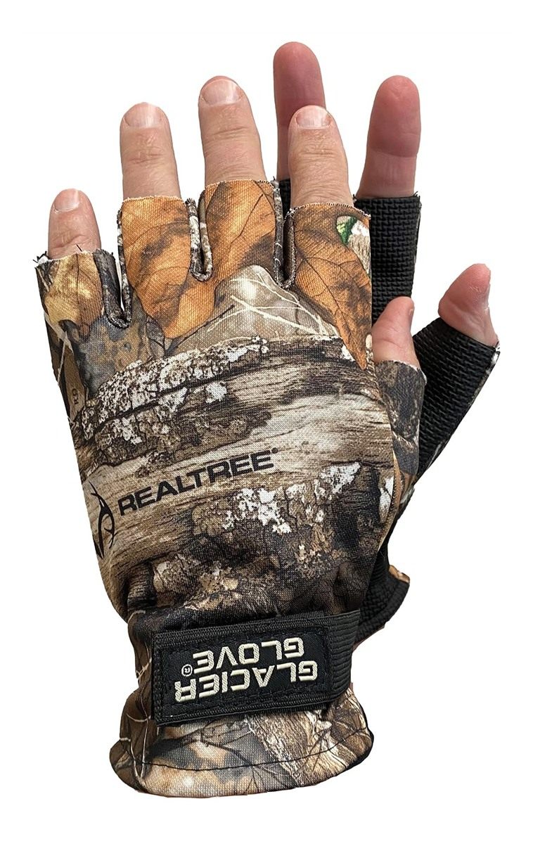 Glacier Glove Unisex Alaska River Fingerless Lightweight Breathable Non-Sli