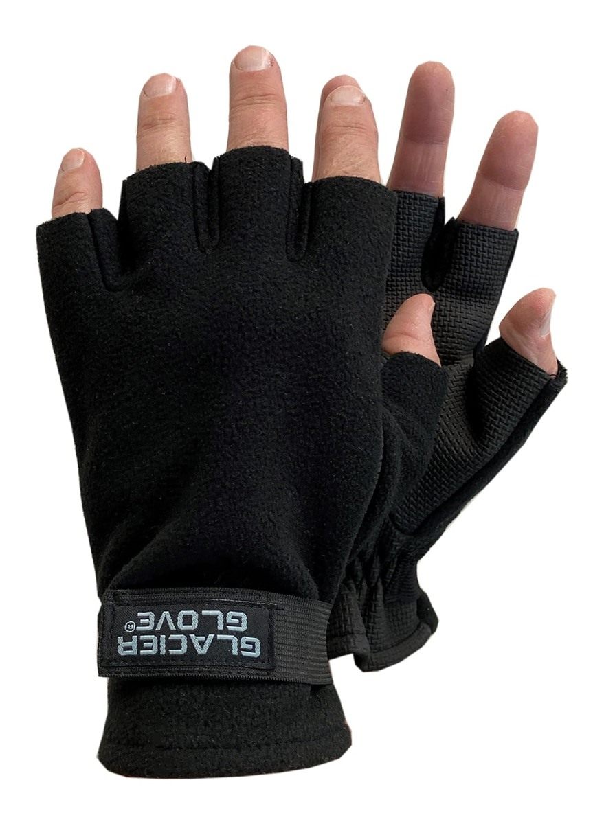 Glacier Glove Unisex Alaska River Fingerless Lightweight Breathable Non-Sli