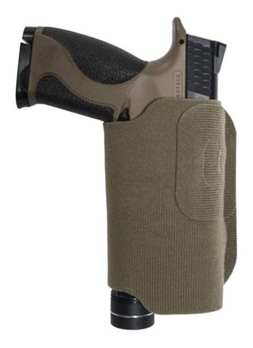 Vertx VTX5100 MPH OWB Tan Velcro One-Wrap Belt Loop Fits Full Size Semi-Aut view 2