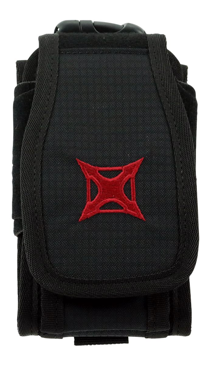 Fechheimer Vertx VTX5140BK Phone/Multi-Tool Pouch 7in H x 4in W x 2in D Bla