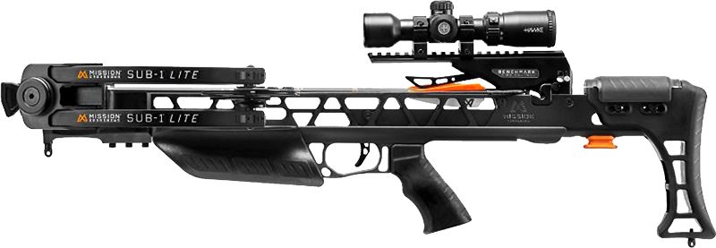 Mission Archery Crossbow SUB-1 Lite Package 335FPS Black view 2