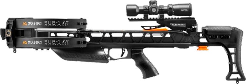 Mission Archery Crossbow SUB-1 XR Package 410FPS Black view 2