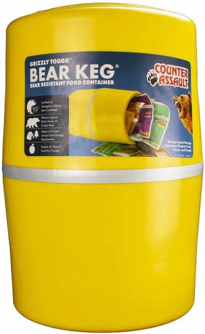 COUNTER ASSAULT BEAR KEG-FOOD STORAGE CONTAINER