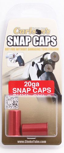 Carlson's Choke Tubes Snap Caps Aluminum 20 Ga