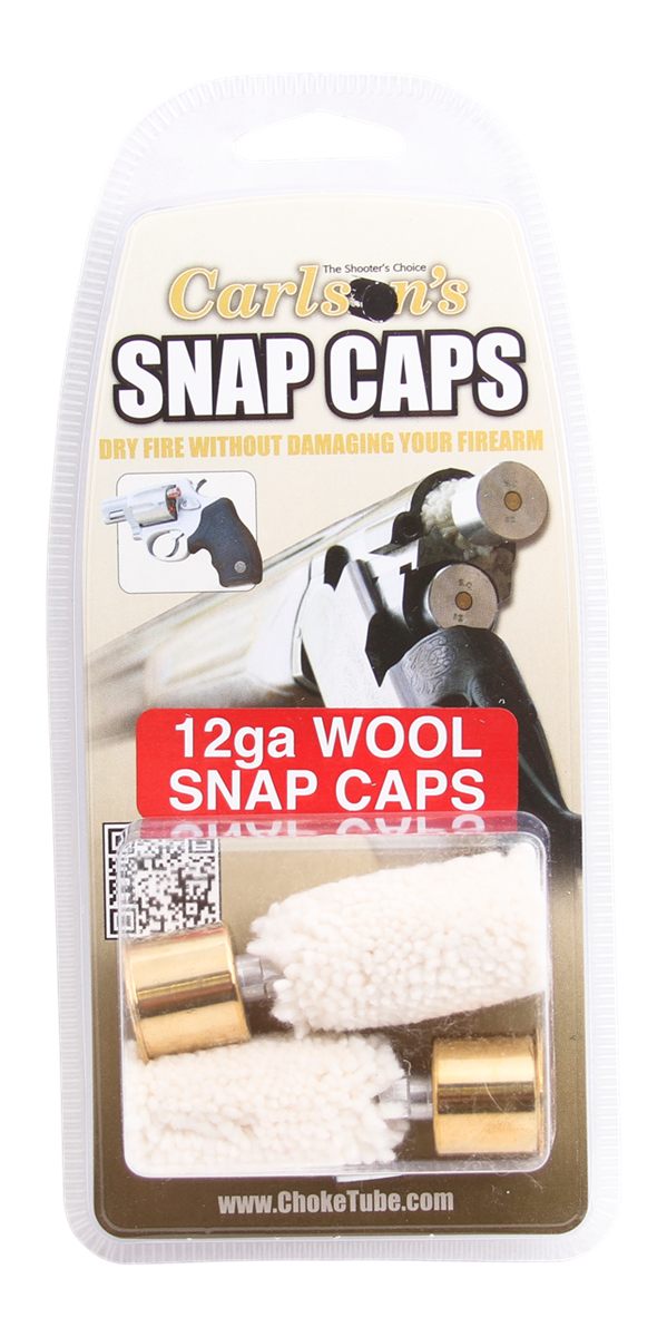 Carlsons Choke Tubes 00108 Snap Cap 12 Gauge 2 Pack