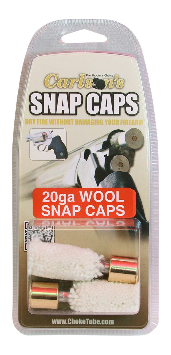 Carlson's Choke Tubes 00109 Snap Cap 20 Gauge 2 Pack